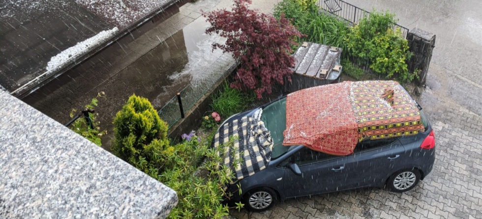 Do car covers protect from hail?